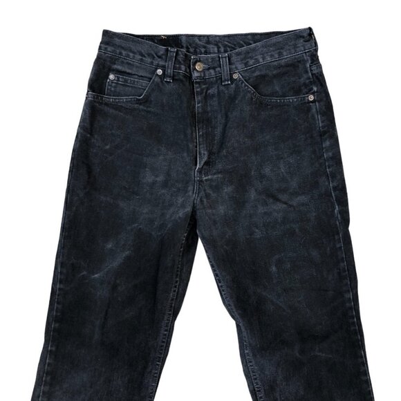 Vintage Levi Orange Tab Jeans Size 33 Black - Picture 11 of 12